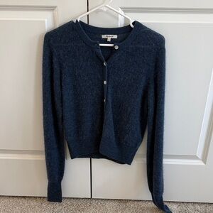 NWOT Madewell Navy Button-Up Cardigan